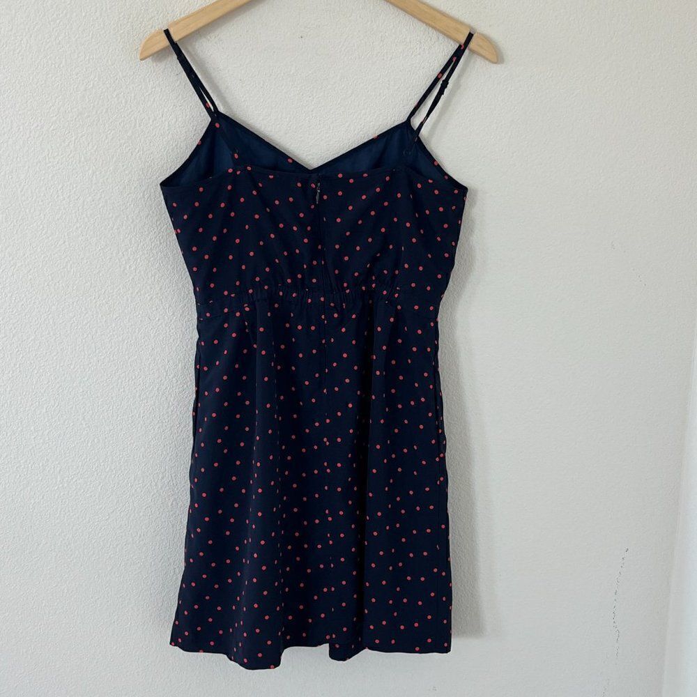 J Crew Poka Dot mini dress Size 6 Style 43841 - Picture 6 of 14